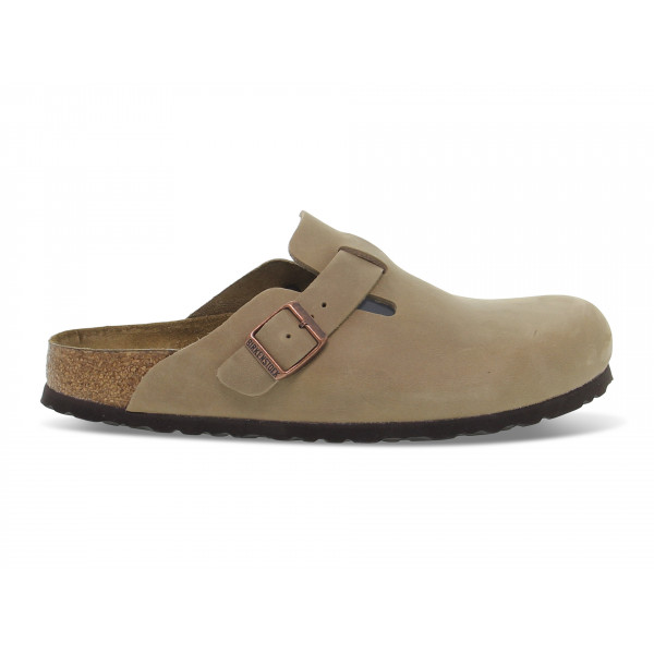 Flat sandals Birkenstock - tobacco