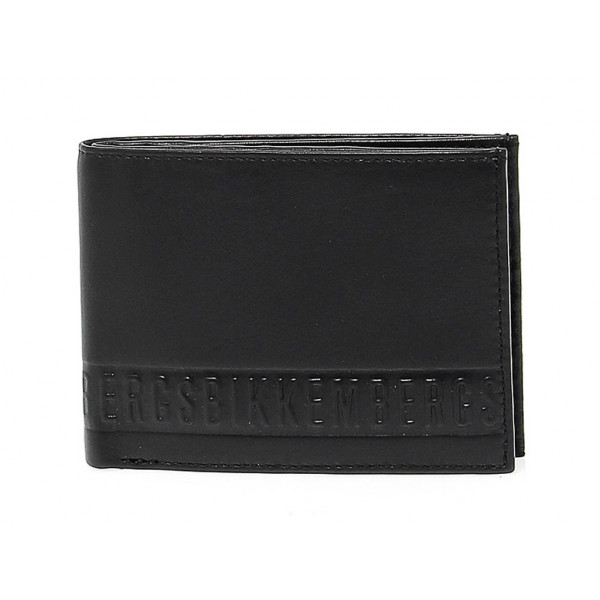 Wallet Bikkembergs WALLET STRIPE in leather