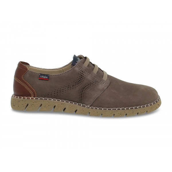 Lace-up shoes Callaghan in taupe nubuck