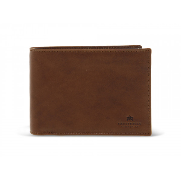 Wallet Cuoieria Fiorentina WARM AND COLOUR GRANDE COMPLETO in leather leather