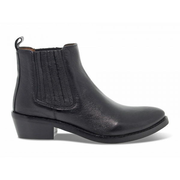 Ankle boot Emanuèlle Vee BEATLES ADEL A CAVIGLIA in black leather