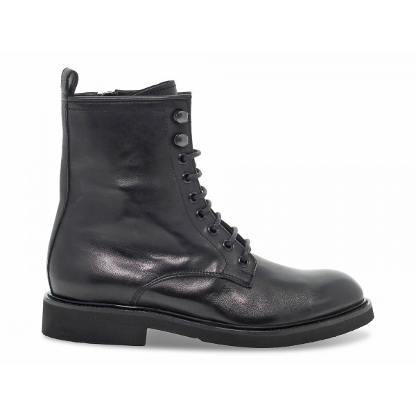 Low boot Guidi Calzature ANFIBIO STILE INGLESE in black leather