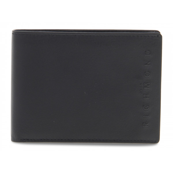 Wallet John Richmond WALLET in black leather