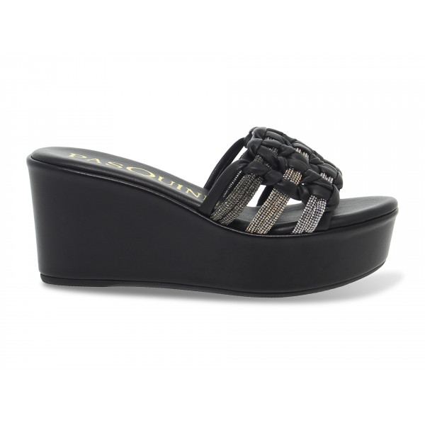 Wedge Pasquini Calzature - black