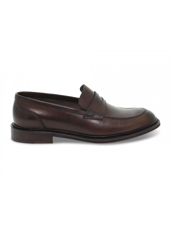 Loafer Artisti e Artigiani COLLEGE GUCCI in brown leather