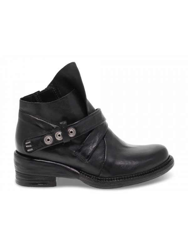 Ankle boot A.S.98 in black leather