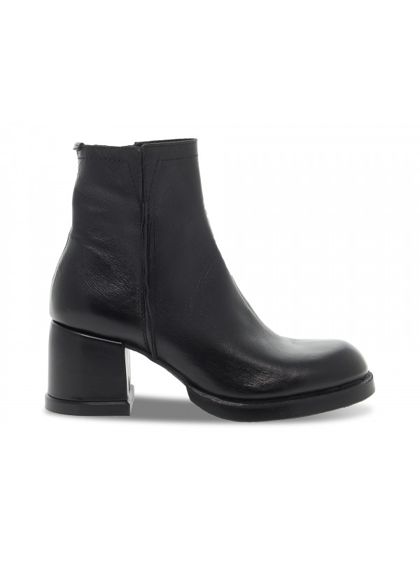 Low boot A.S.98 AMBERLY in black leather