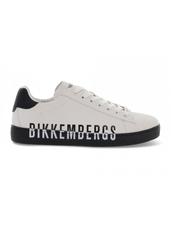 Sneakers Bikkembergs EXTRALIGHT in white microfibre