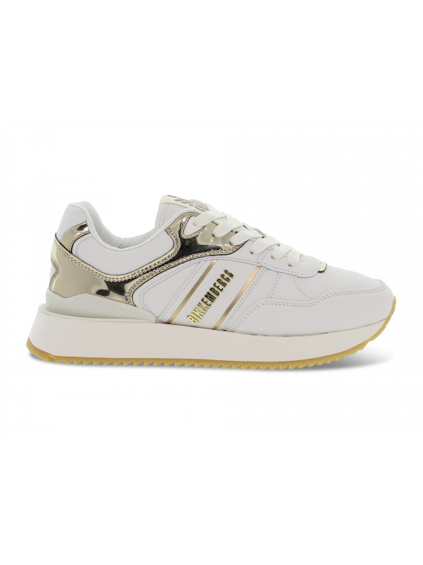 Sneakers Bikkembergs in white faux leather