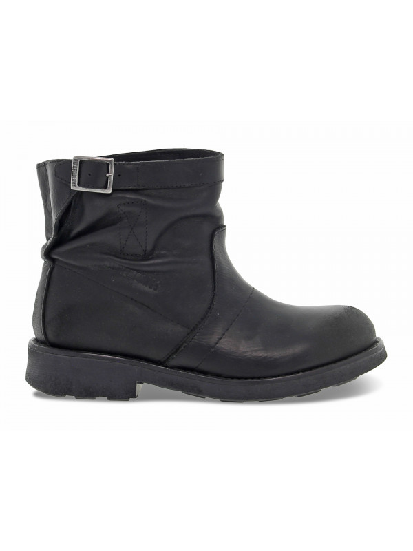 Ankle boot Bikkembergs VINTAGE BIKER MINI in black leather
