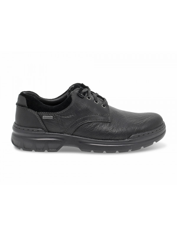 Lace-up shoes Clarks ROCKIE2 LOW GTX in black leather