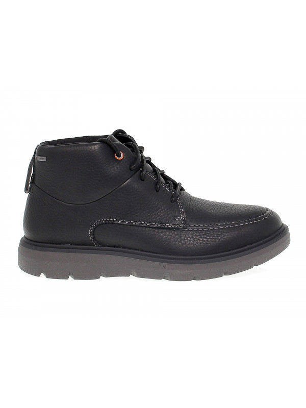 Lace up shoes Clarks COLING BOSS in black leather Guidi Calzature New Collection Fall Winter 2024 Guidi Calzature