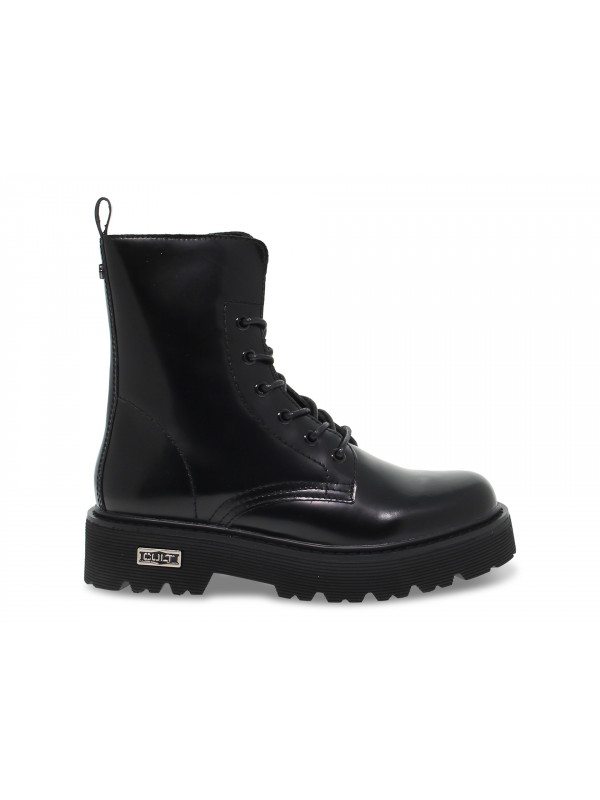 Low boot Cult SLASH 1698 MID W in black brushed
