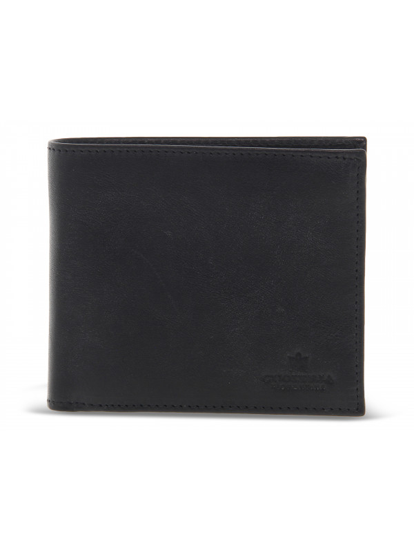 Wallet Cuoieria Fiorentina COMPLETO RIDOTTO in black leather