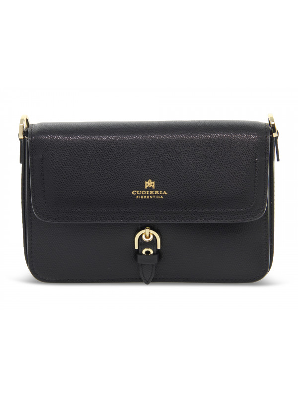 Shoulder bag Cuoieria Fiorentina EVA BORSA A SPALLA in black leather