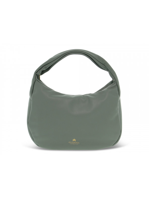Handbag Cuoieria Fiorentina ZOE SMALL HOBO in sage leather
