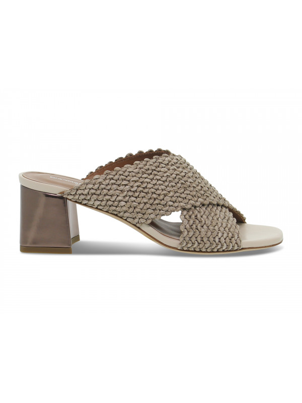 Heeled sandal Gianmarco Sorelli - meat
