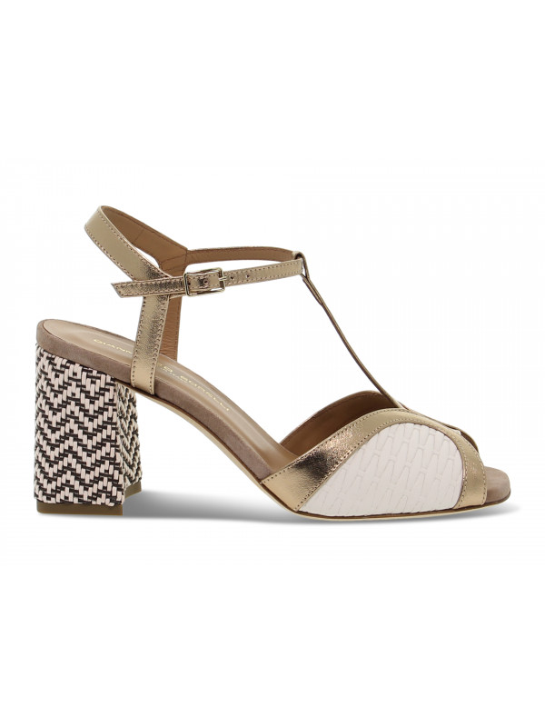 Heeled sandal Gianmarco Sorelli - bronze