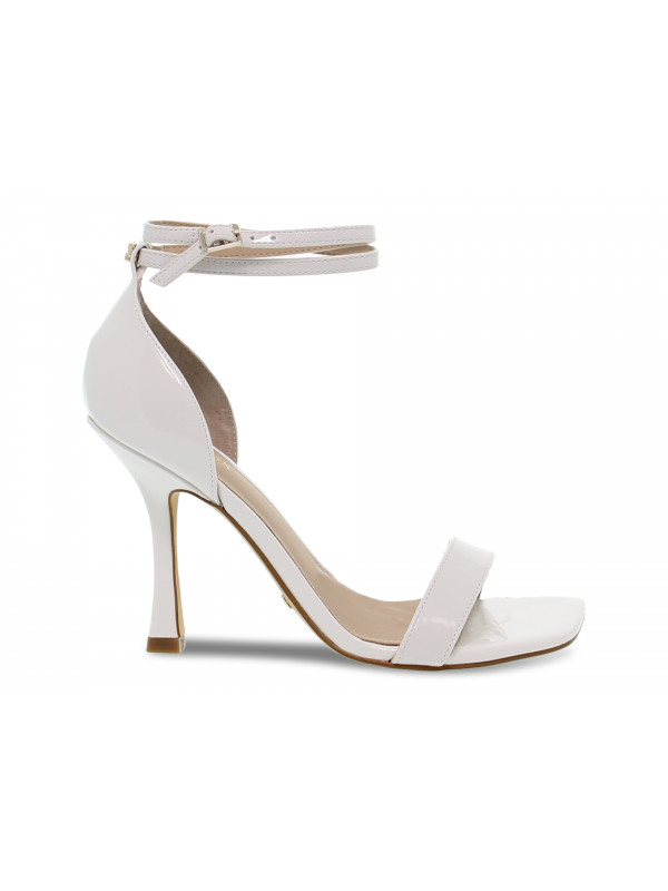 Heeled sandal Guess SANDALO FERRAGNI in white paint