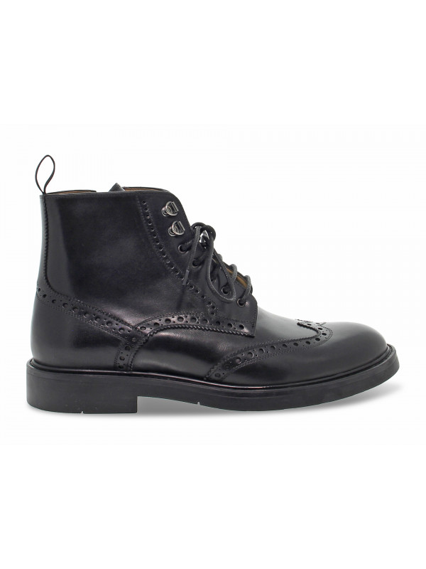 Low boot Guidi Calzature STILE INGLESE in black leather