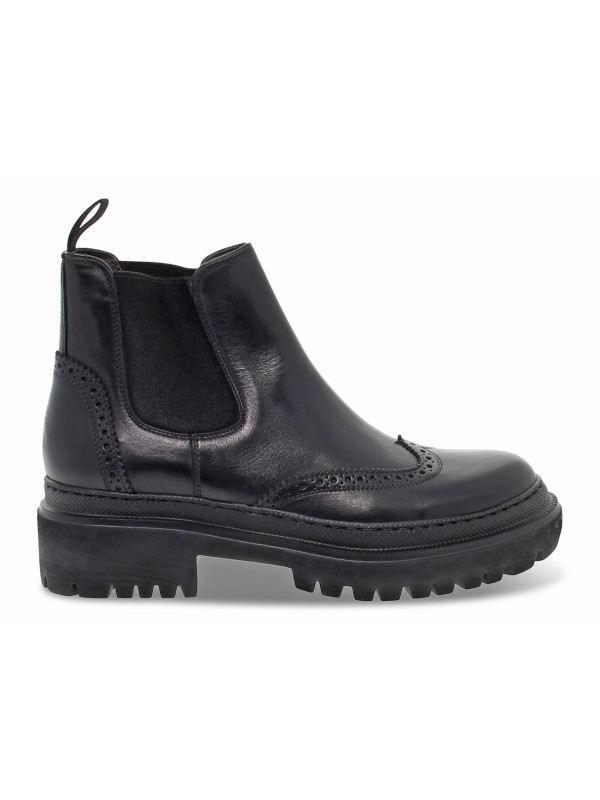 Low boot Guidi Calzature STILE INGLESE in black leather