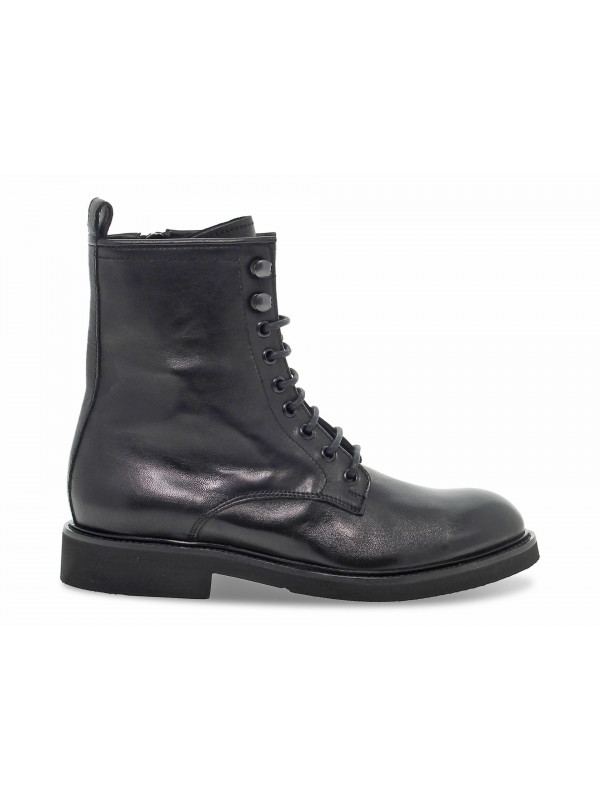 Low boot Guidi Calzature ANFIBIO STILE INGLESE in black leather