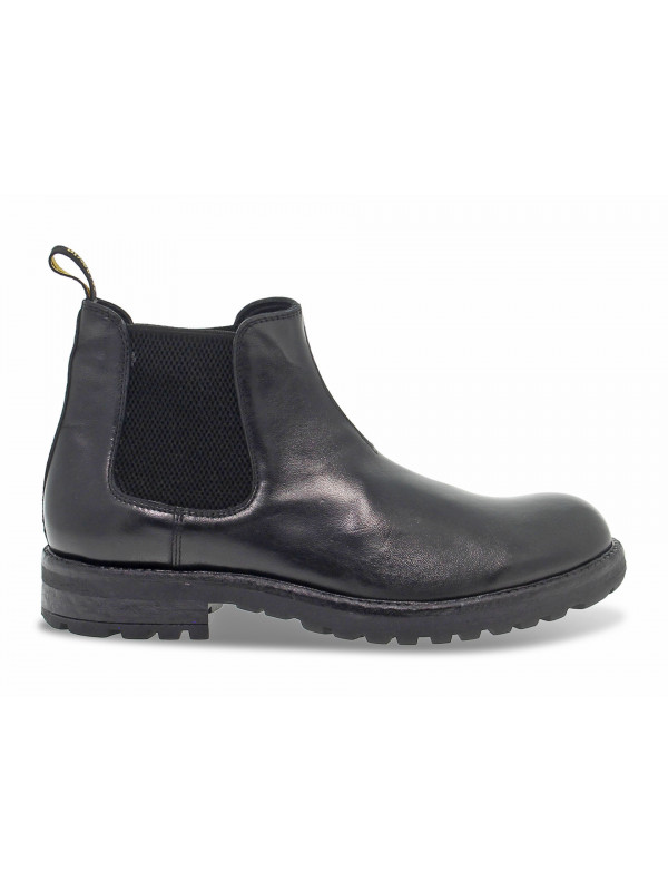 Ankle boot Guidi Calzature BEATLES STILE INGLESE in black leather