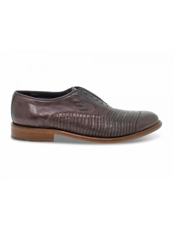 Lace-up shoes Guidi Calzature STILE INGLESE in brown leather