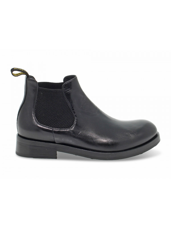 Ankle boot Jp David BEATLES STILE INGLESE in black leather