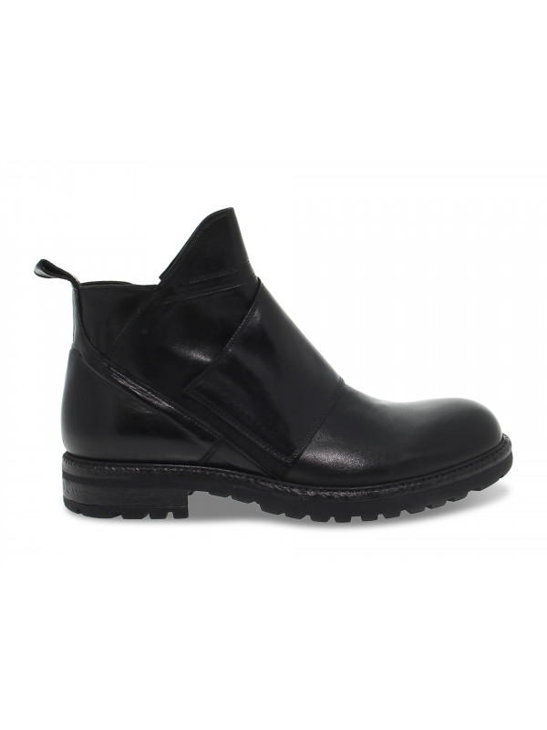 Ankle boot Jp David STILE INGLESE in black leather