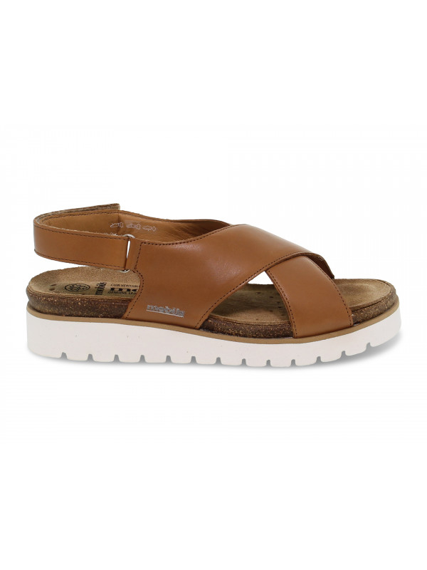 Flat sandals Mephisto TALLY SILK MOBILS ERGONOMIC in leather leather