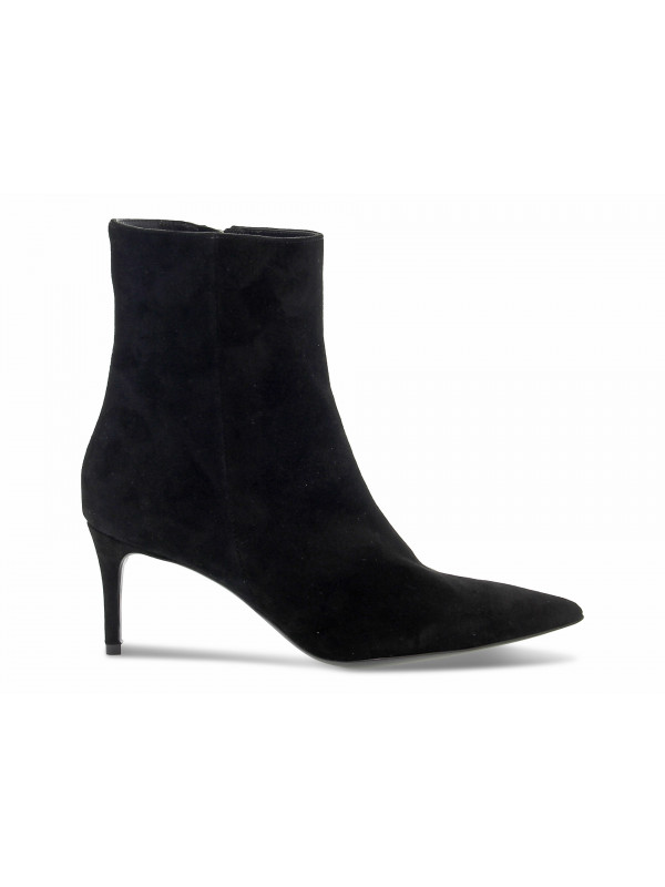 Ankle boot Ncub STIVALETTO ELGANTE in black suede leather