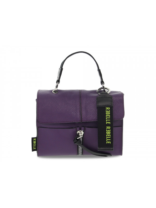 Shoulder bag Rebelle CHLOE SATCHEL S DOLLARO in violet leather