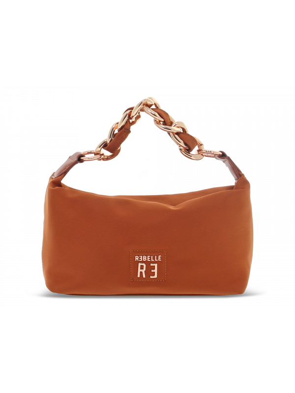 Handbag Rebelle MARIAH HANDBAG S NYLON BLACK in rust nylon