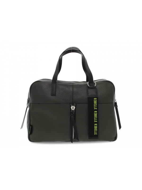 Handbag Rebelle SELENE HANDBAG DOLLARO in dark green leather