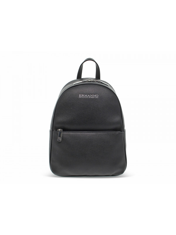 Backpack Ermanno Scervino BACKPACK MAVIS in black faux leather