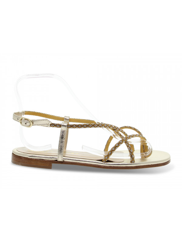Flat sandals Siano Via Roma - platinum