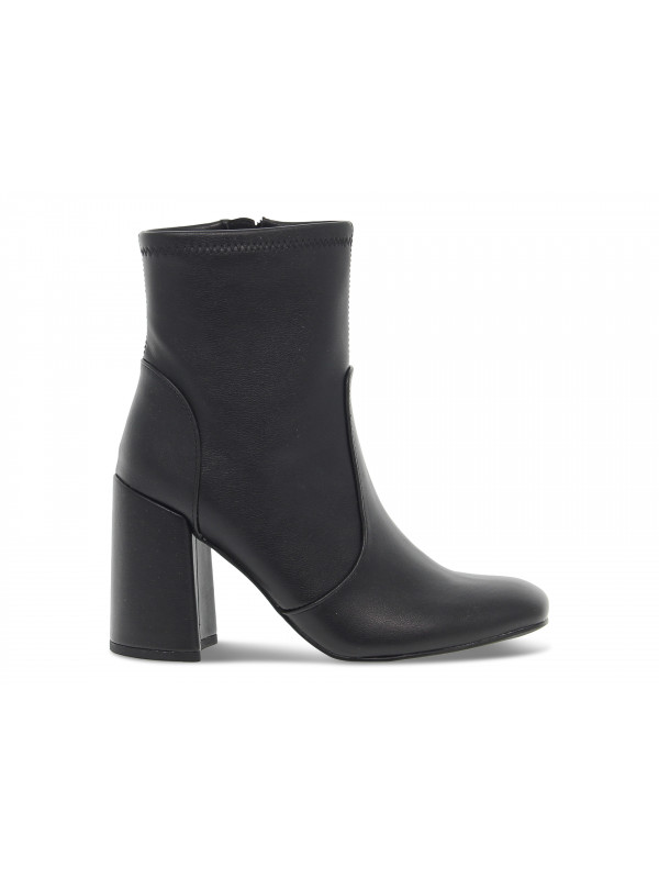 Low boot Steve Madden LOCOLE STRETCH in black faux leather
