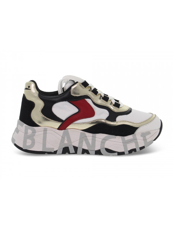 Sneakers Voile Blanche CLUB107 in white leather