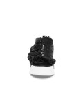 Sneakers Vic Matie in pelle e nylon nero e bianco