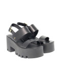 Heeled sandal Windsor Smith BUFFY BLK in leather Guidi Calzature New Collection Fall Winter 2024 Guidi Calzature