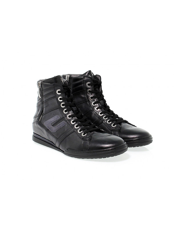 Sneakers Cesare Paciotti 4us in leather - Guidi Calzature - New Collection  Fall Winter 2024 - Guidi Calzature