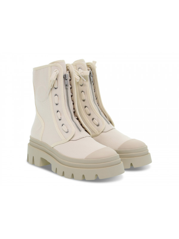 Low boot Ash PALLADIUM BASKETBALL in beige fabric Guidi Calzature New Collection Fall Winter 2024 Guidi Calzature