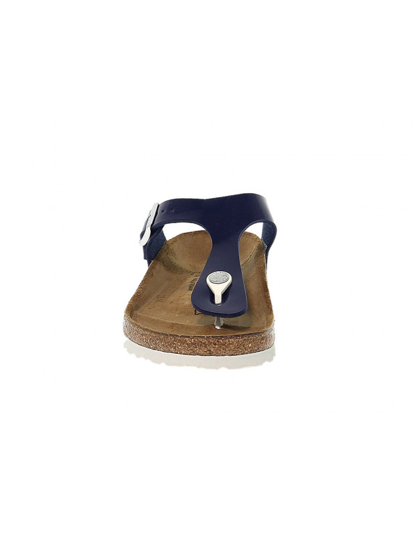 Birkenstock gizeh dress blue store