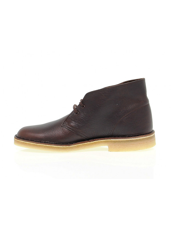 Low boot Clarks DESERT BOOT LEATHER in brown leather Guidi