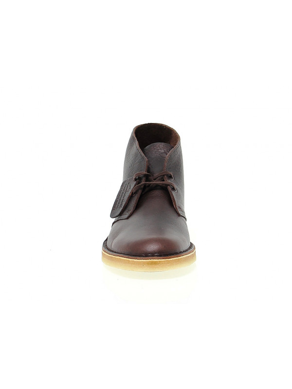 Low boot DESERT BOOT LEATHER in brown leather - Guidi Calzature - Spring Summer Sales - Guidi Calzature