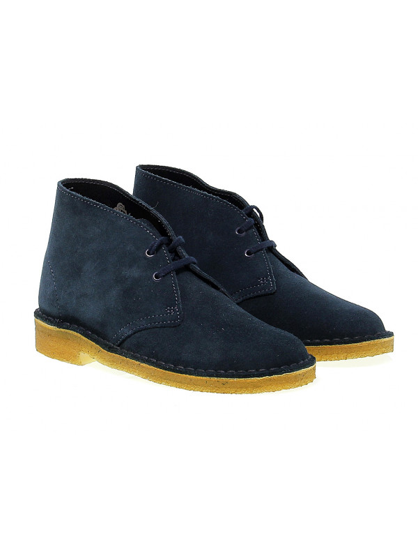 Clarks desert hot sale boot blu