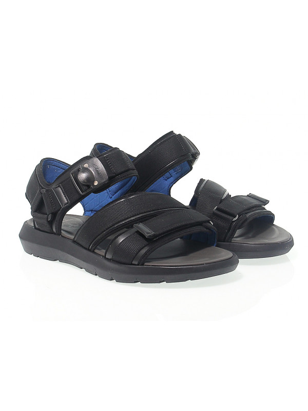 Guidi BRK04 Leather Padded Sling Back Sandal Black Sz IT40