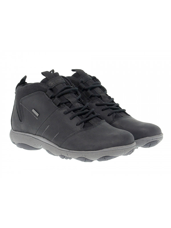 Sneakers Geox NEBULA in leather Guidi Calzature New Collection Fall Winter 2024 Guidi Calzature