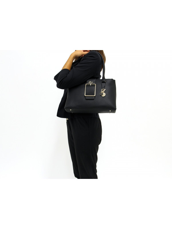 Guess caroline outlet status satchel
